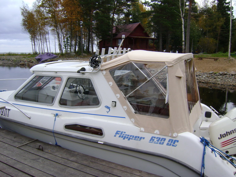 Тент для катера Flipper 630 DC